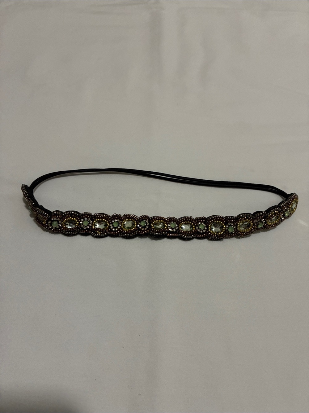 Jewelled Rhinestone Elastic Headband